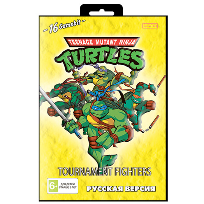 Игра для Sega: Ninja TURTLES: TOURNAMENT FIGHTER (Черепашки Ниндзя)