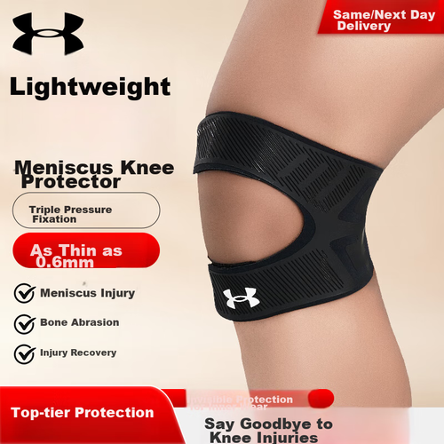 Наколенник Under Armour Knee Brace Sports для бега, black, 1 шт