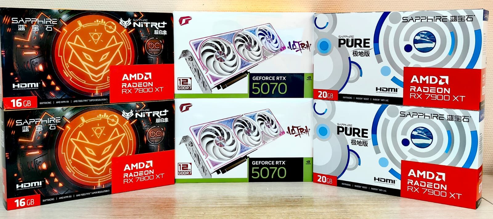 Мощнейшая игровая видеокарта Sapphire AMD Radeon RX7900XT D6 Arctic Edition OC, 20GB, GDDR6, 5 нм, поддержка 4 мониторов — фото 1