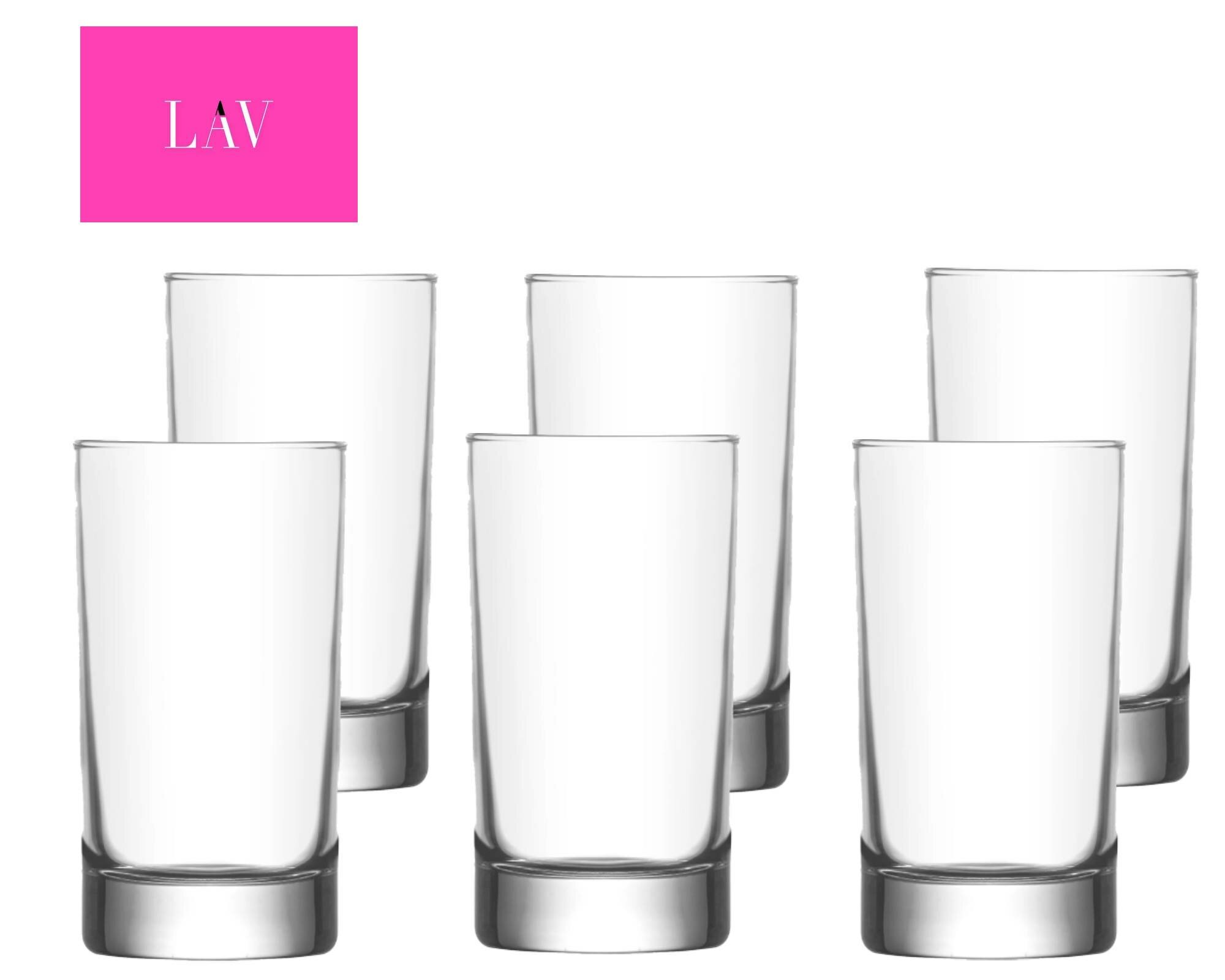 Стопки для напитков LAV Ada, 150 мл, в наборе 6 шт, высота 101,5 мм, подарочная коробка