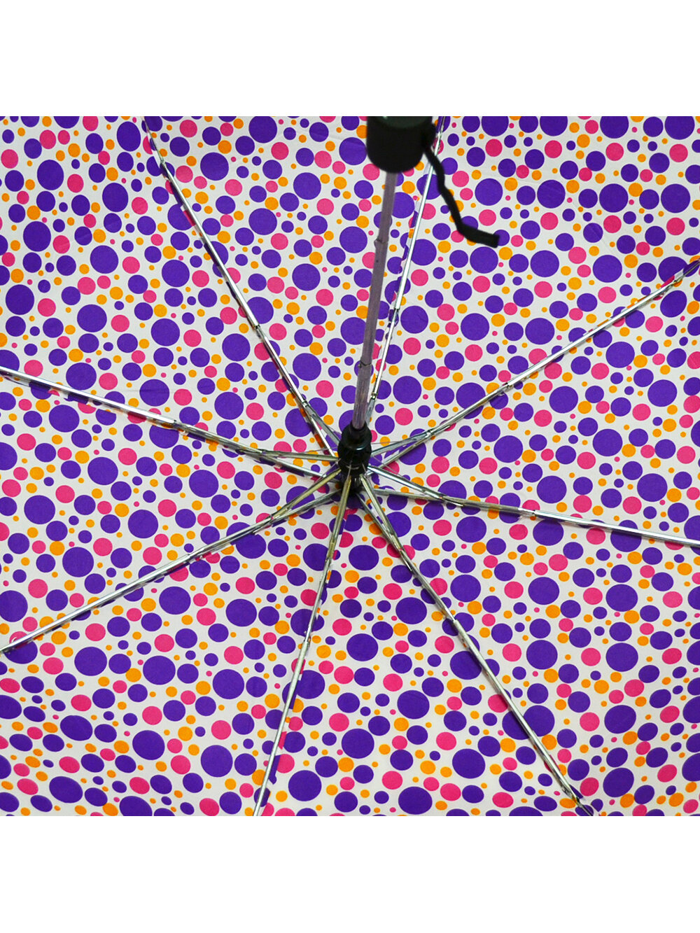 Зонт FUNNY RAIN, розовый, белый, фиолетовый — фото 1