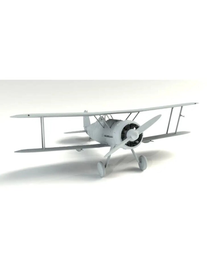 Cборная модель Британский истребитель 2МВ Gloster Gladiator Mk.I ( 1/32) ICM 32040 — фото 1