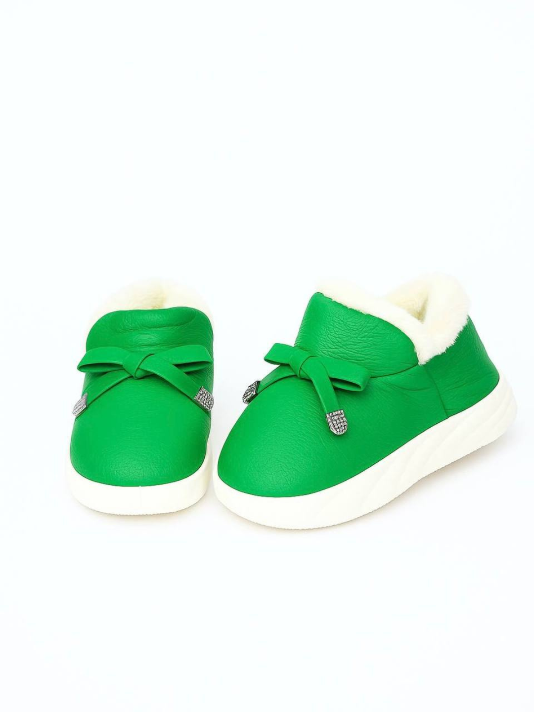 Тапочки, размер 40, зелeный — фото 1