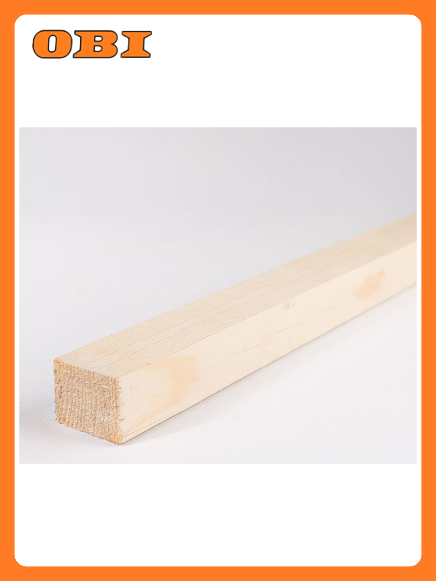 Брусок сухой строганный илимлесхоз сорт АВ 2000x40x40 мм хвоя бежевый