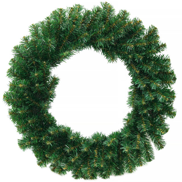 Венок Рождественский 50 см ПВХ MOROZCO ВН-1