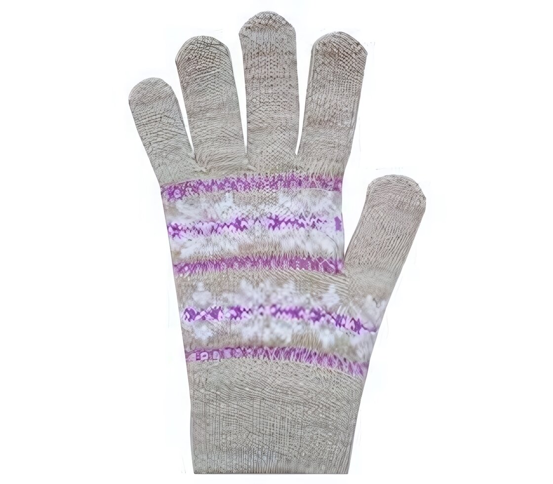 Перчатки Советская перчаточная фабрика Норвежские Звезды для взрослых и детей  размер 14 16  мультиколор