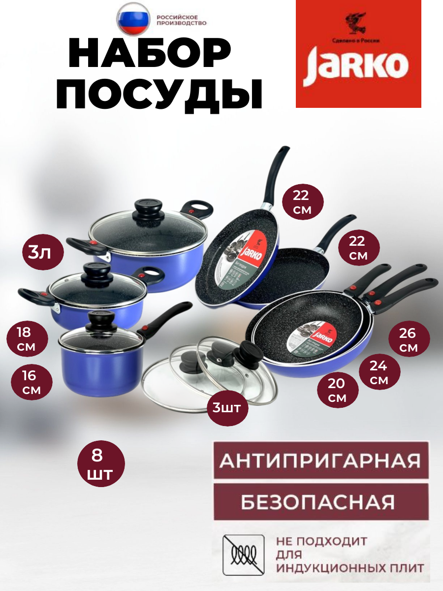 Набор посуды для приготовления