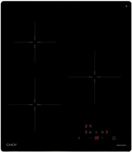 Изображение товара Индукционная варочная панель CANDY CHXY53NB, ширина 45см, черная.