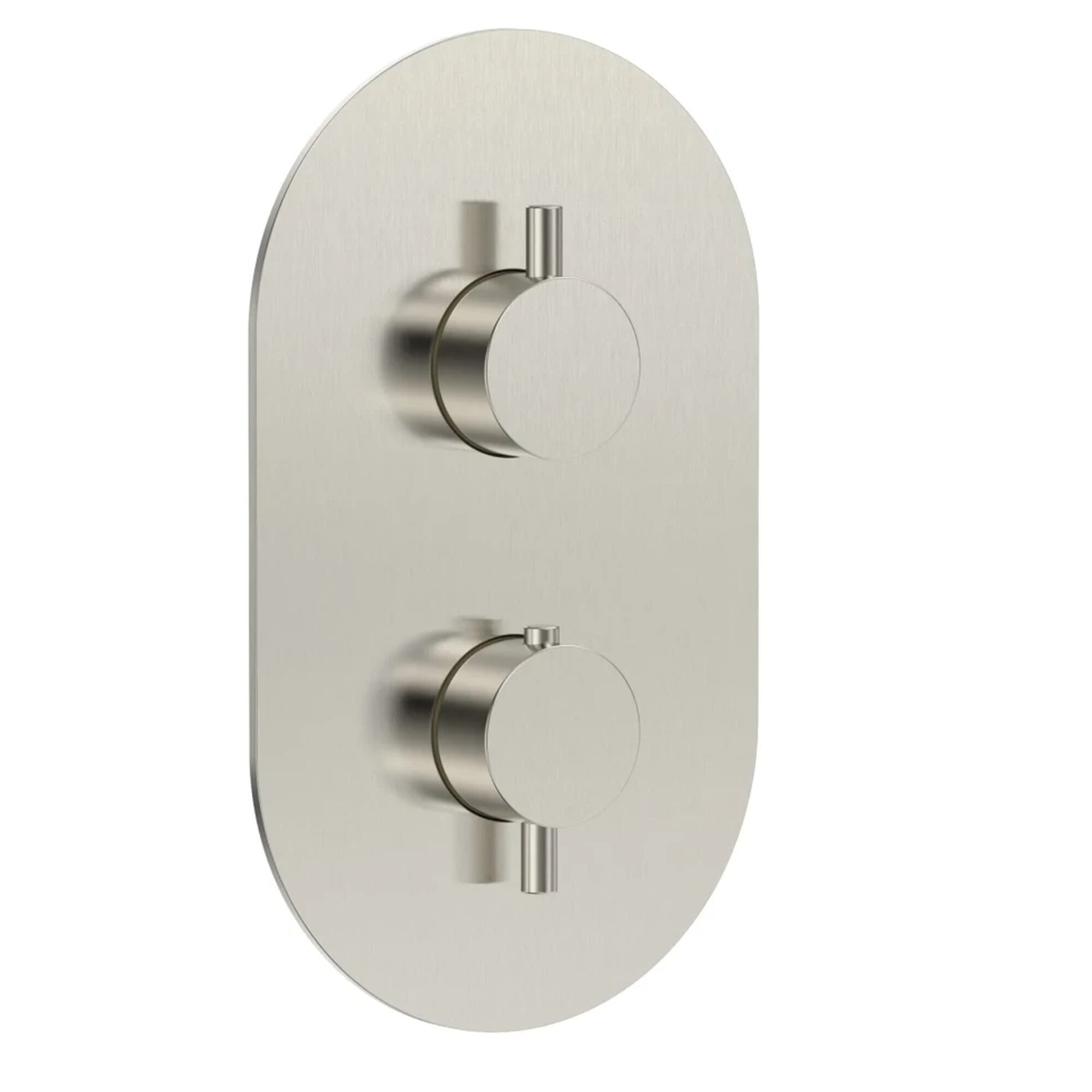 AQM8806BN Siena Встраиваемый термостат на 3 потр. в комплекте с внутр. частью, никель шлифованный