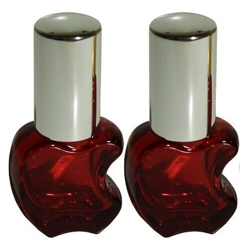 фото Атомайзер для духов aromaprovokator красное яблоко стекло спрей серебро 15 мл набор 2 шт