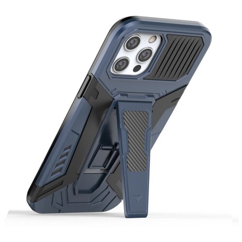 фото Противоударный чехол hammer для iphone 12 pro max black panther