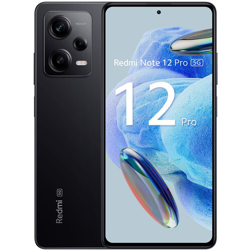 Смартфон Xiaomi Redmi Note 12 Pro 5G 6/128 ГБ Global, Dual nano SIM, черный смартфон xiaomi redmi note 12 5g 6 128 гб global dual nano sim матовый зеленый