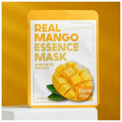 Купить Тканевая маска для лица FarmStay, с экстрактом манго, 23 мл, Magic