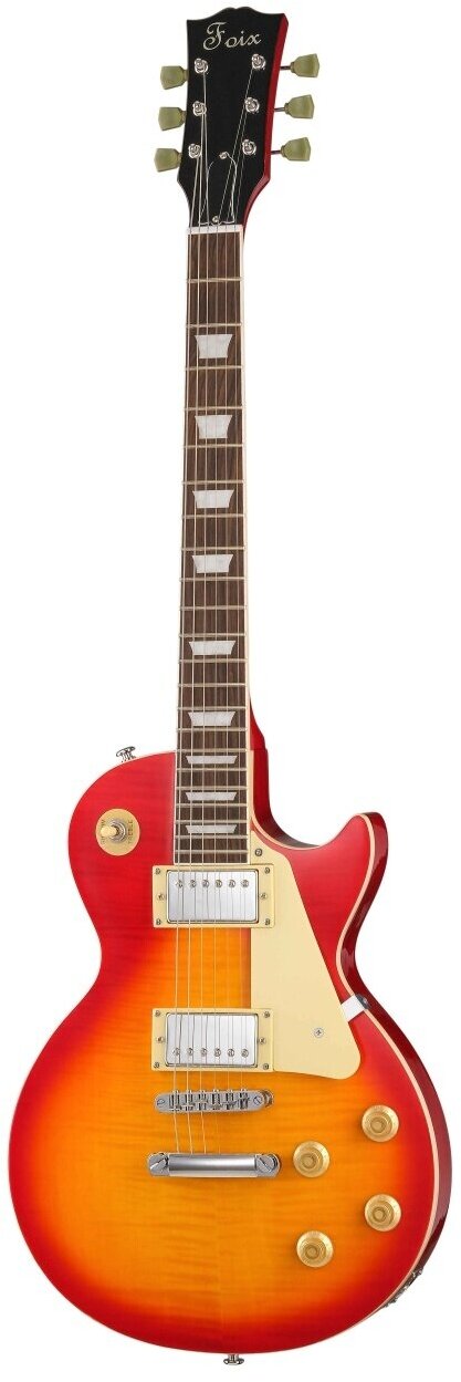 Электрогитара "Les Paul" Cherry Sunburst Foix