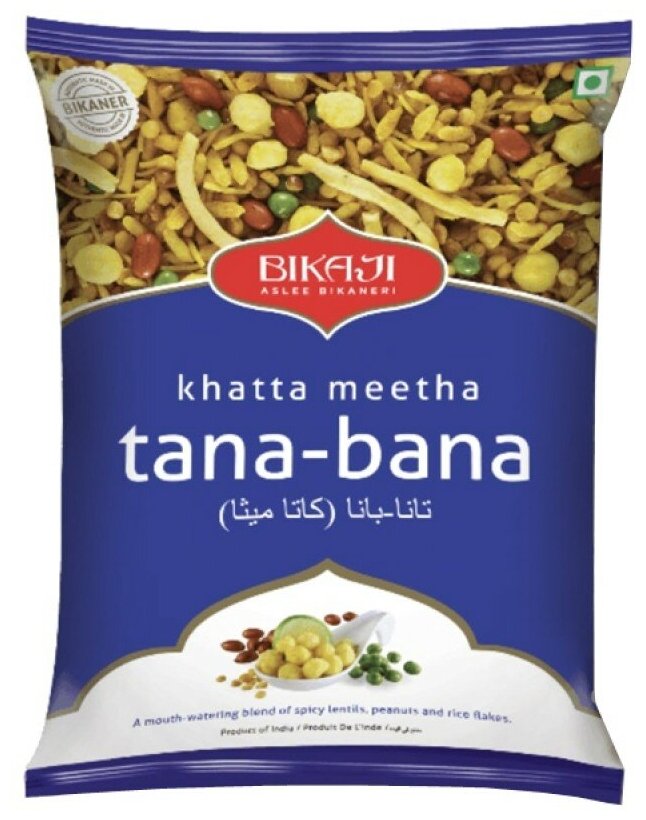 Закуска индийская Хатта Мита Бикаджи (Khatta Meetha Bikaji) 200 грамм