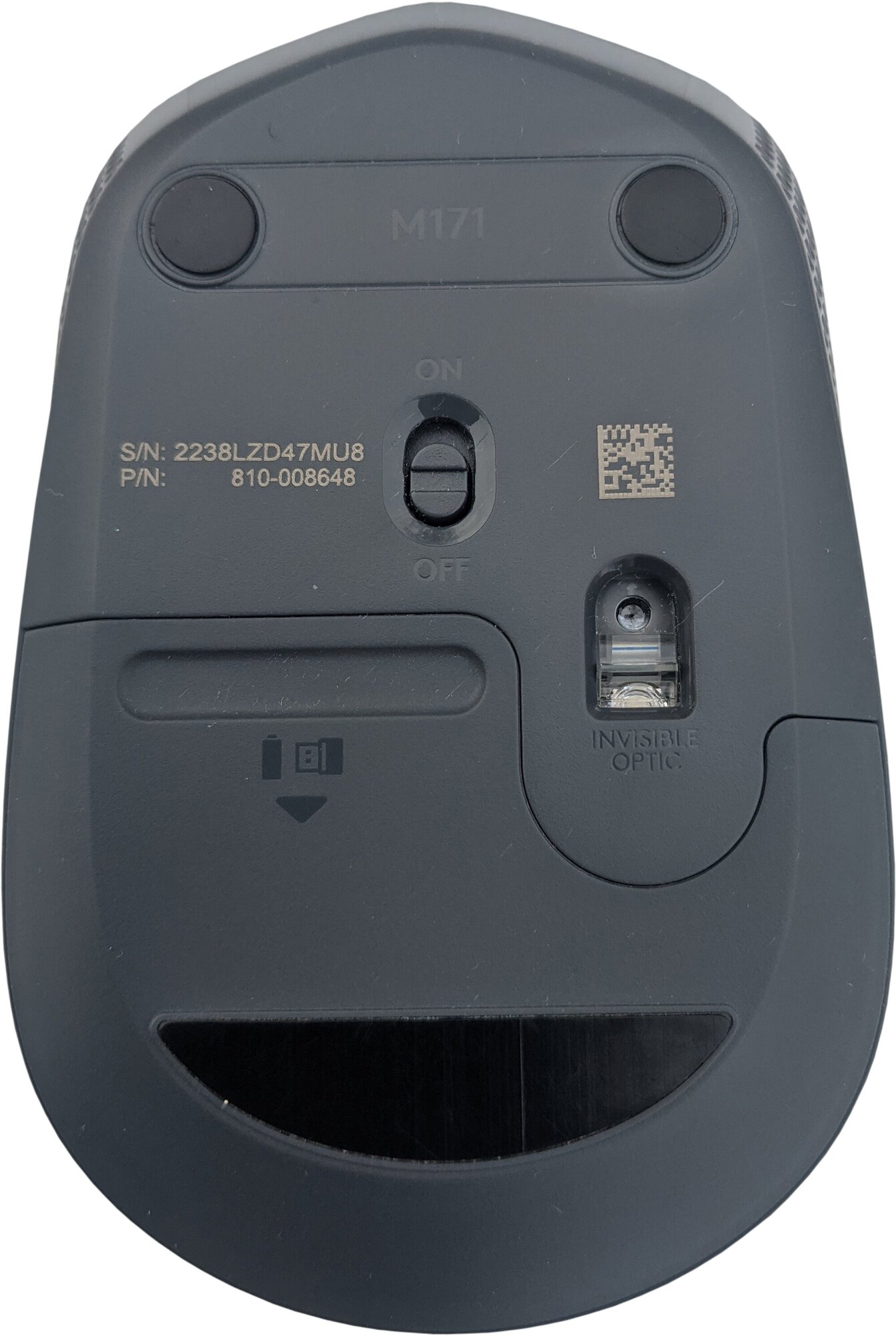Мышь беспроводная Logitech M171, 1000dpi, Wireless/USB, Черный/Синий 910-004644 - фото №15