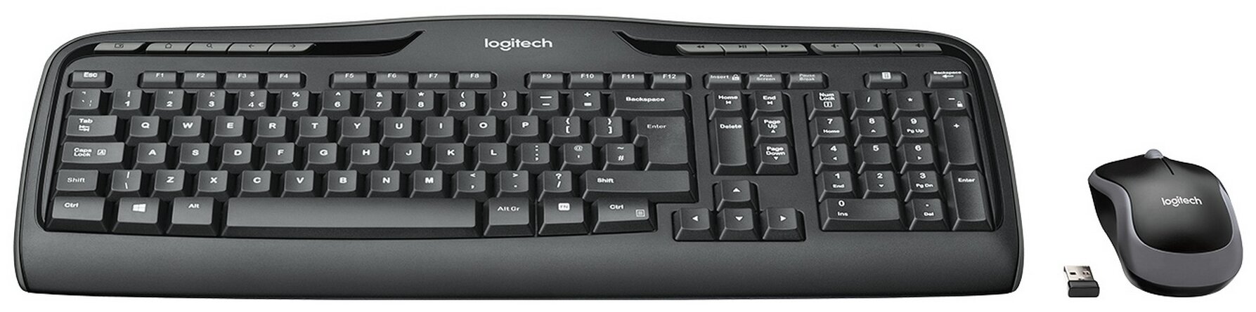 Logitech 920-003995 Клавиатура + мышь MK330 USB Wireless Desktop