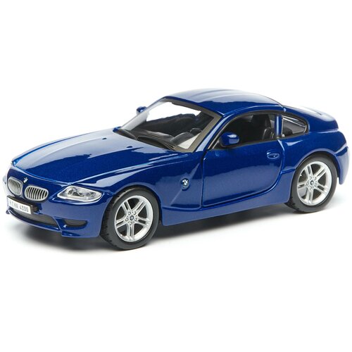 Легковой автомобиль Bburago BMW Z4 M Coupe (18-43000/13) 1:32, 12.5 см, синий