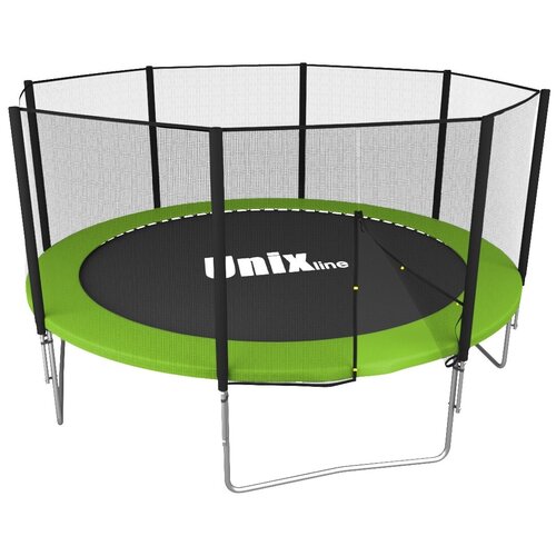 Каркасный батут Unix Line 12ft Simple (outside) 366х366х269 см , зеленый