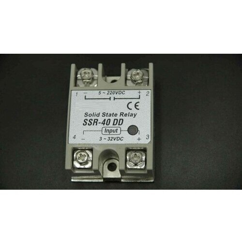 Твердотельное реле SSR-40DD, 40 ампер single phase solid state relay ssr 25dd 10dd 40dd 60dd dc control dc ssr 40dd