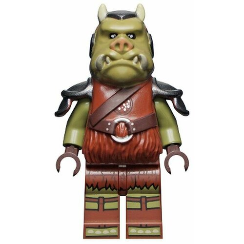 Минифигурка Лего Lego sw1196 Gamorrean Guard (Reddish Brown Printed Legs)