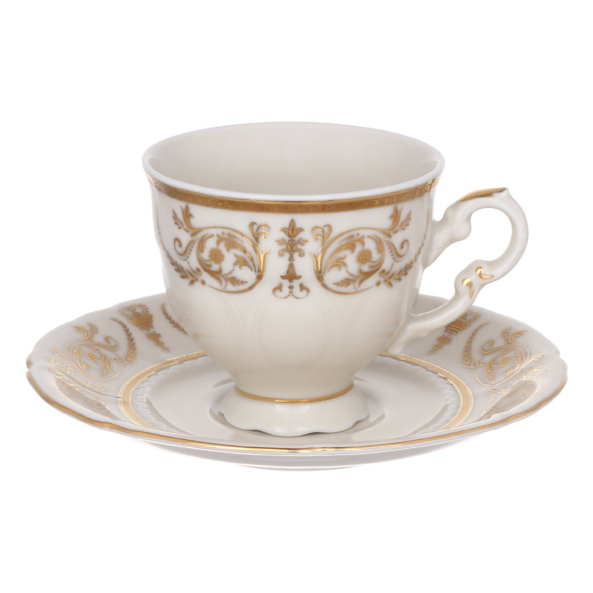 фото Набор кофейных пар 150 мл на 6 персон 12 предметов, Соната 07160414-1373, Leander