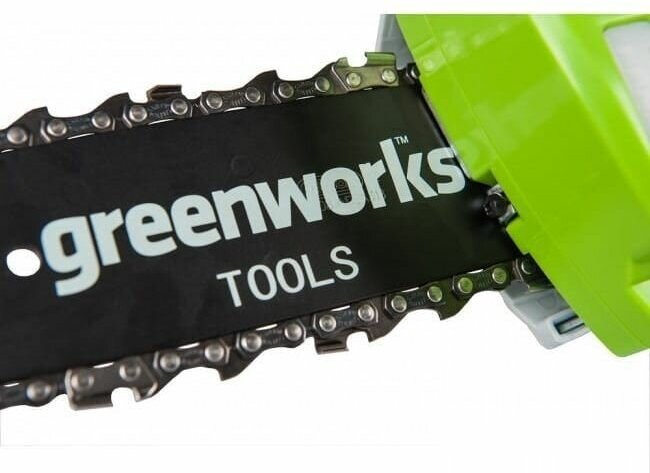 Высоторез GREENWORKS G24PS20 24V без акк и з/у 2000107 - фотография № 7