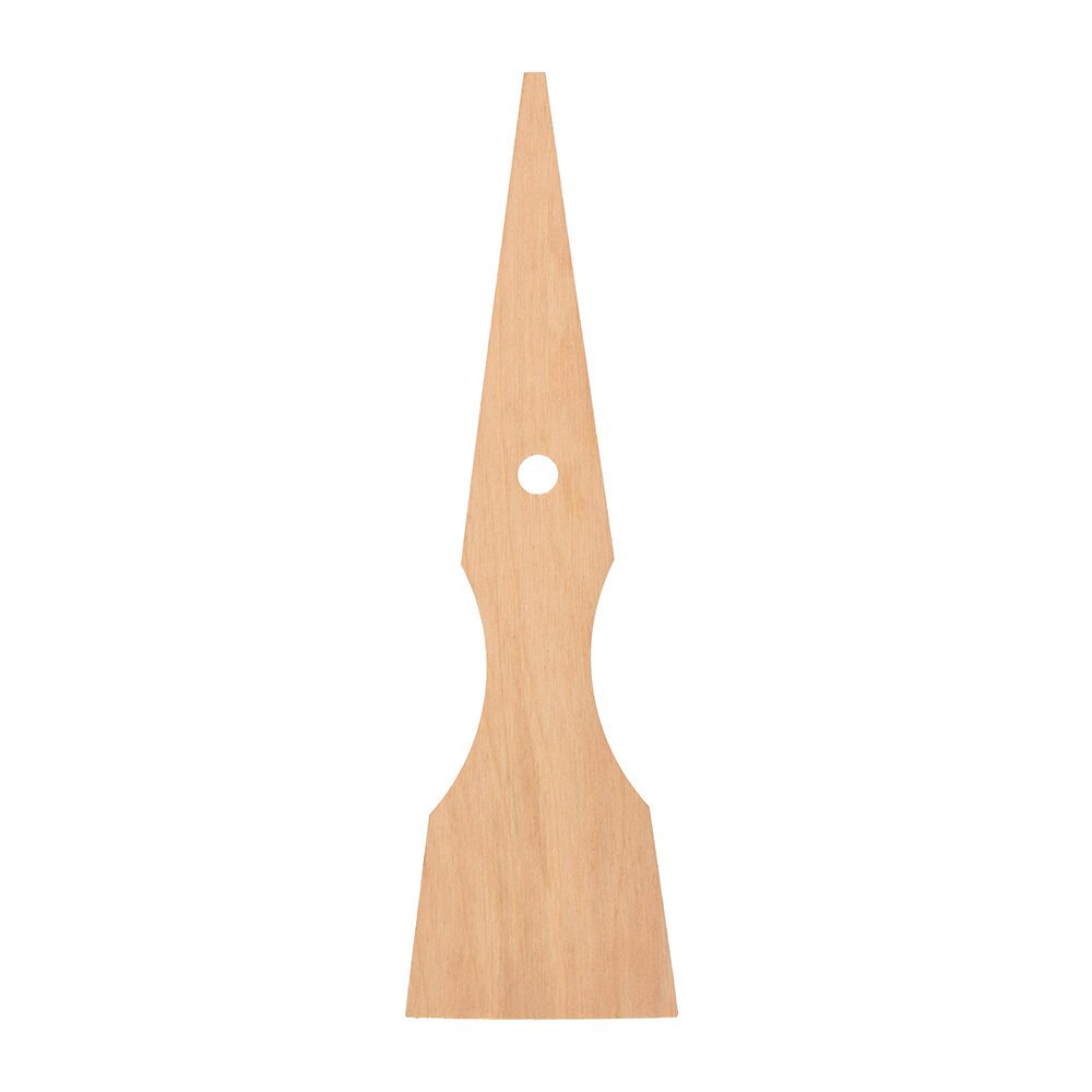 Лопатка кулинарная деревянная, 25х7см, BASIC Marmiton