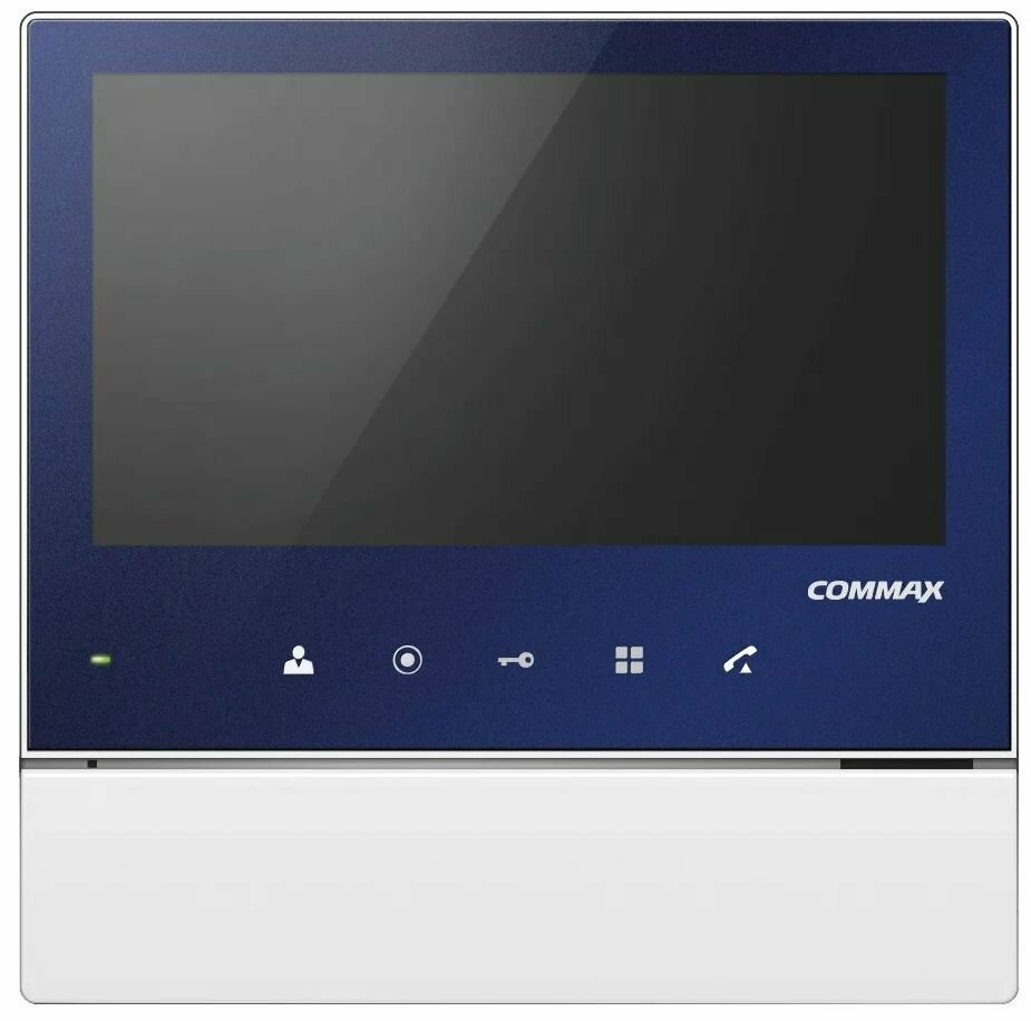 Адаптированный видеодомофон COMMAX CDV-70H2/XL синий