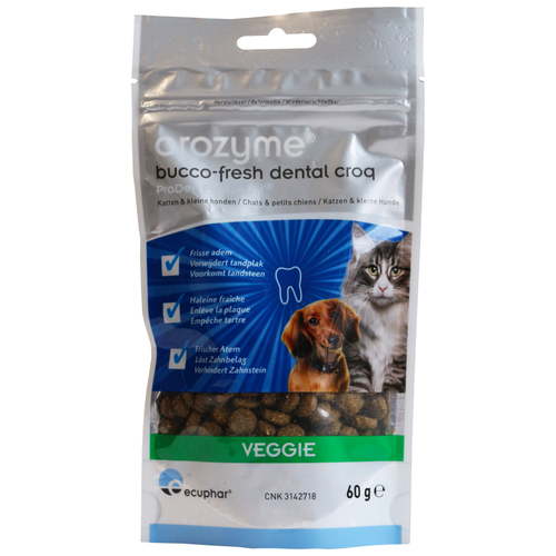 Жевательные крекеры Orozyme Dental Croq (для кошек и собак менее 10кг)