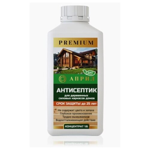 Антисептик строительный април универсальный 1л (АСУ1)