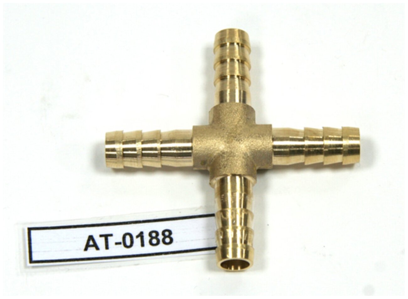 Переходник для шланга подкачки X-образный d=8мм AT10192