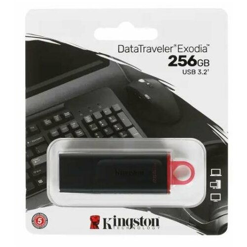 Kingston Флэш-накопитель USB3.2 256GB DTX/256GB KINGSTON