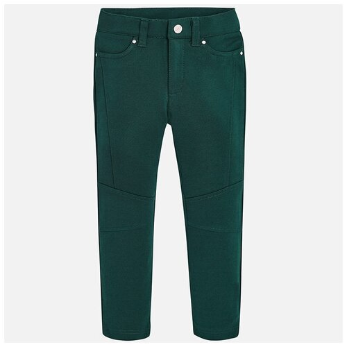 Брюки Mayoral, размер 134, зеленый брюки mayoral размер 134 зеленый