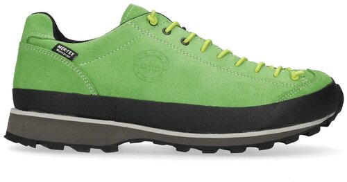 Ботинки Lomer, демисезонные, натуральная замша, размер 44, зеленый