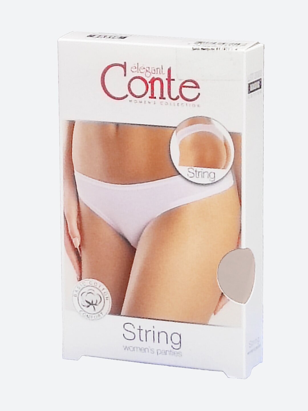 Трусы женские из хлопка стринги Conte Basic Cotton LST 2000 string