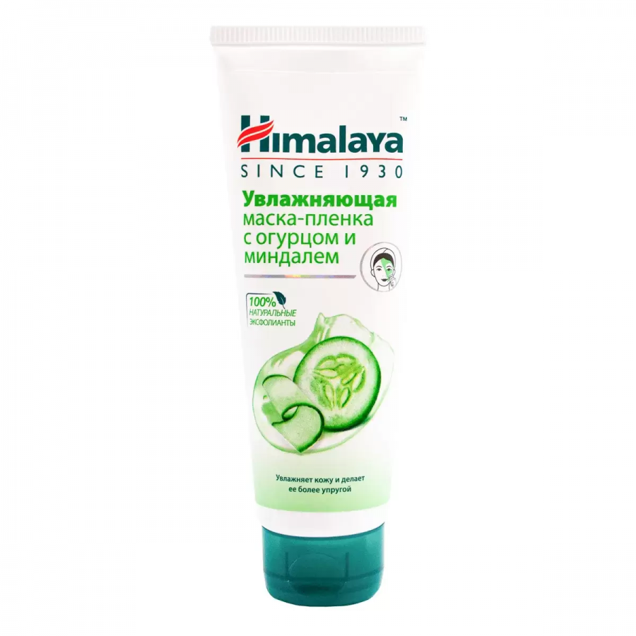 Himalaya Увлажняющая маска-плёнка с огурцом и миндалём 75мл