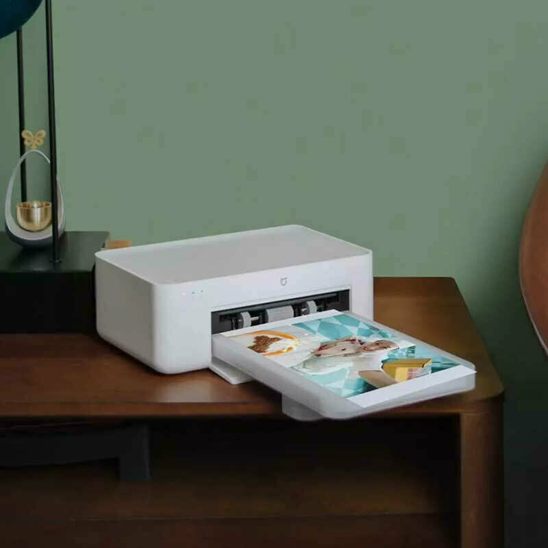 Принтер с термопечатью Xiaomi Mijia Photo Printer 1S цветн меньше A6