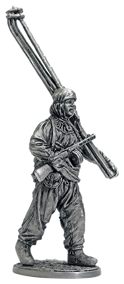 Солдатик Автоматчик лыжных батальонов Красной Армии, 1941-44 гг. СССР