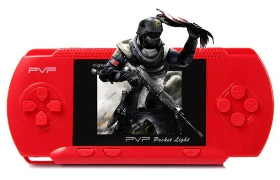 PVP Station Light 3000 Игровая приставка для детей, портативная / красная