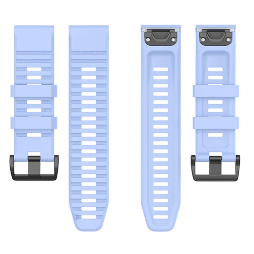 Ремешок для часов QuickStrap 26мм Garmin Fenix, голубой