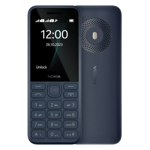 Телефон Nokia 130  (2023), 2 SIM, темно-синий