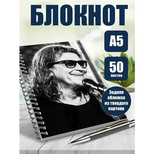 Тетрадь в клетку музыкальная группа Серьга