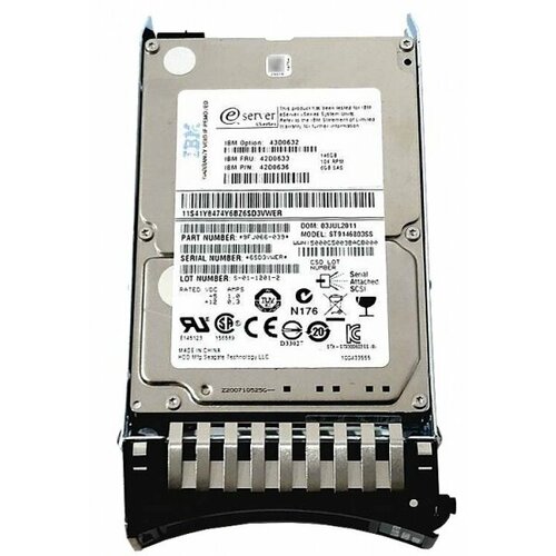 Жесткий диск IBM 9FJ066-039 146Gb 10000 SAS 2,5