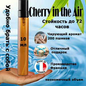 Масляные духи Cherry in the Air, женский аромат, 10 мл.