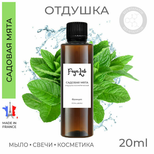 фото Отдушка "садовая мята", пр. франция, 20 мл feya.lab для косметики, высокая концентрация