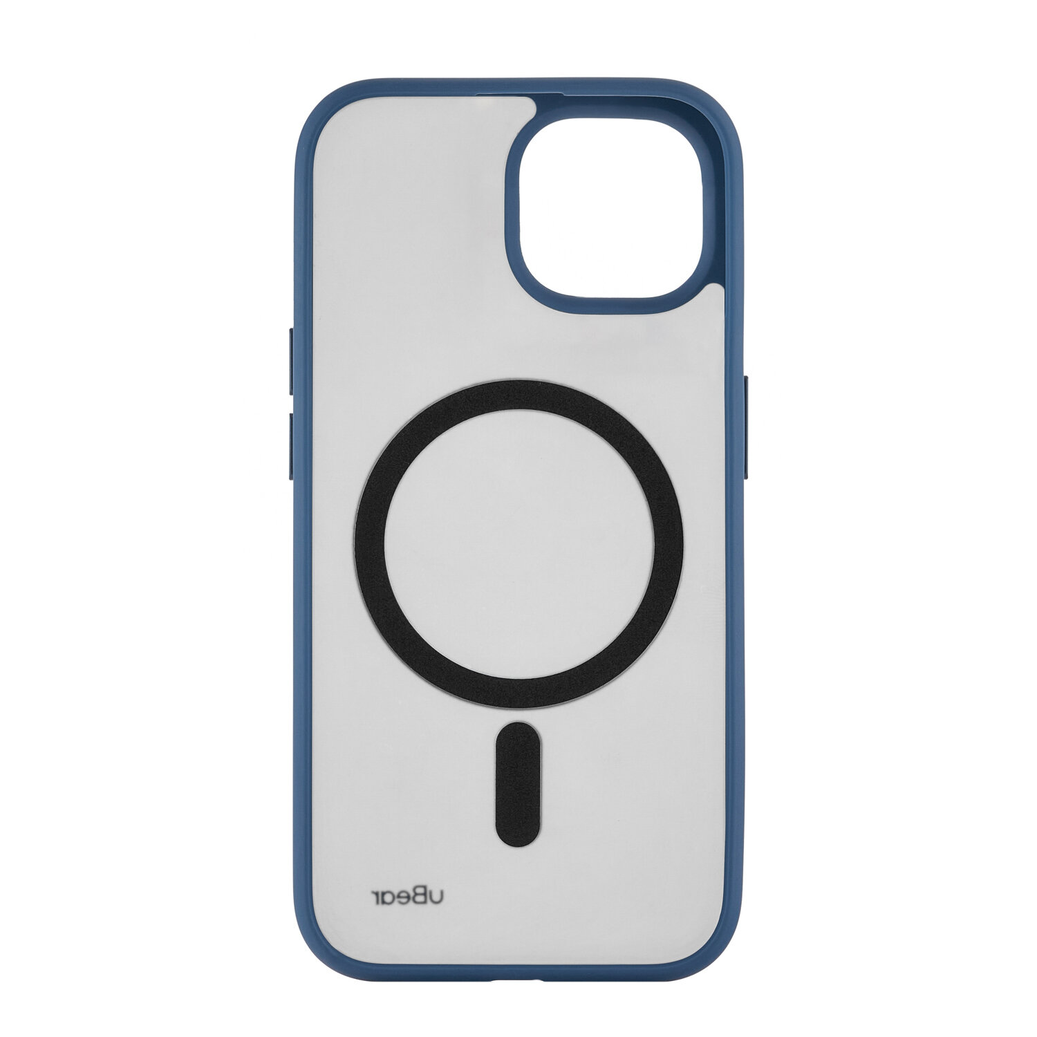 Чехол на iPhone 15 uBear Cloud Mag Case, MagSafe совместимый, усиленный, силк-тач — фото 1