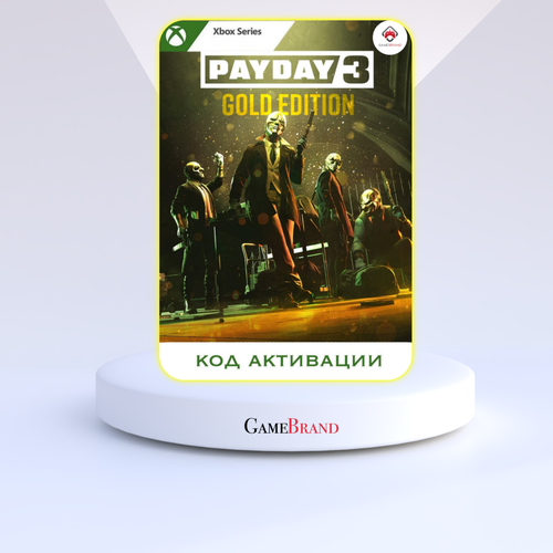 Игра Payday 3 Gold Edition Xbox Series X|S (Цифровая версия, регион активации - Турция) игра crusader kings iii xbox series x s цифровая версия регион активации турция