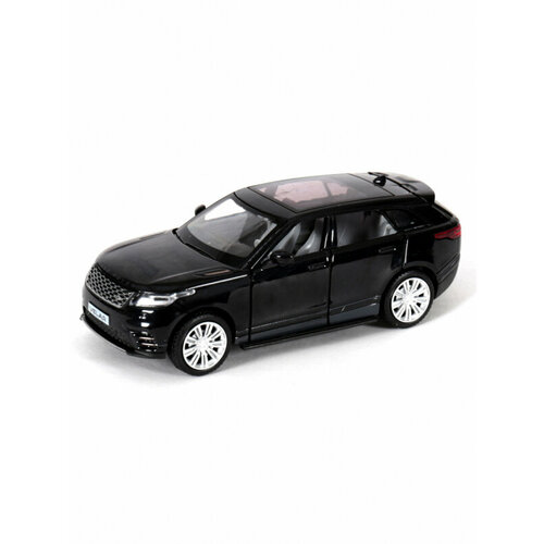 Машина металлическая MSZ 68640-1 Range Rover Velar свет и звук черный 1:32