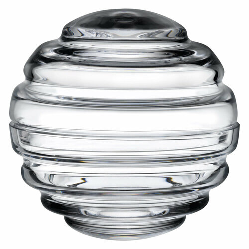 Конфетница с крышкой Nude Glass Гнездо 15х15 см, 600 мл, стекло хрустальное